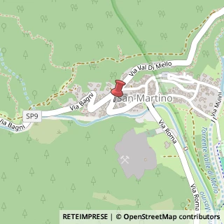 Mappa Via Bagni, 62, 23010 Val Masino, Sondrio (Lombardia)