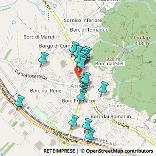 Mappa Via Villa, 33011 Artegna UD, Italia (0.351)