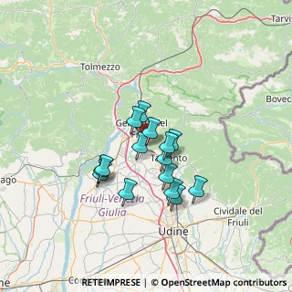 Mappa Via Villa, 33011 Artegna UD, Italia (9.984)