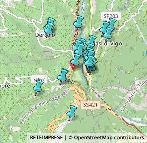 Mappa Via Sporeggio, 38010 Sporminore TN, Italia (0.708)