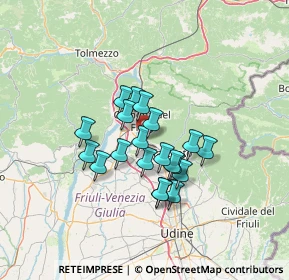 Mappa SU APPUTAMENTO, 33011 Artegna UD, Italia (9.816)
