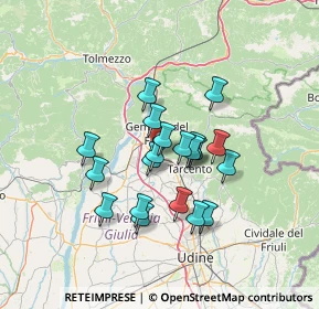 Mappa SU APPUTAMENTO, 33011 Artegna UD, Italia (10.36)