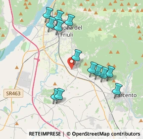 Mappa SU APPUTAMENTO, 33011 Artegna UD, Italia (3.85231)