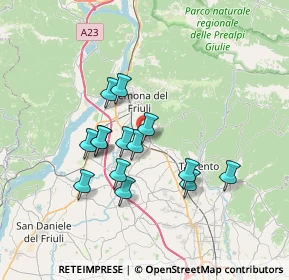 Mappa SU APPUTAMENTO, 33011 Artegna UD, Italia (5.84214)