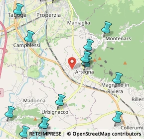 Mappa SU APPUTAMENTO, 33011 Artegna UD, Italia (3.0855)