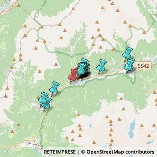 Mappa Via Scuole, 25059 Vezza d'Oglio BS, Italia (1.799)