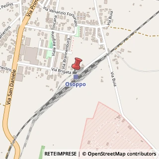 Mappa Via Brigata Re, 42, 33010 Osoppo, Udine (Friuli-Venezia Giulia)