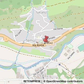 Mappa Via Roma, 26, 25050 Temù, Brescia (Lombardia)