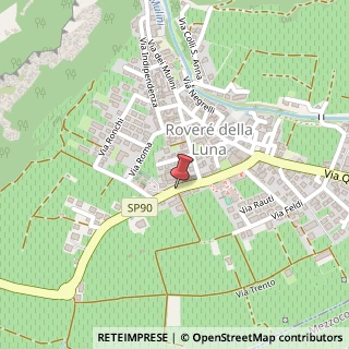 Mappa Via Rosmini, 9, 38030 Rover? della Luna TN, Italia, 38030 Roverè della Luna, Trento (Trentino-Alto Adige)
