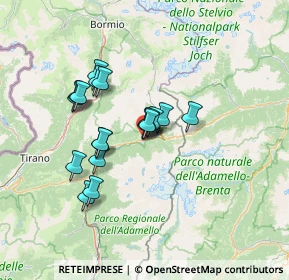 Mappa 25050 Temù BS, Italia (10.91778)