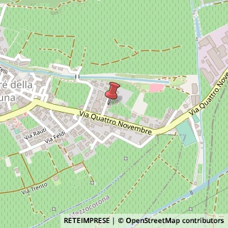 Mappa Via IV Novembre, 78, 38030 Rovereto, Trento (Trentino-Alto Adige)