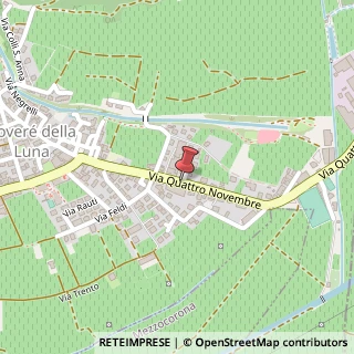 Mappa Via IV Novembre, 13, 38030 Rover? della Luna TN, Italia, 38030 Roverè della Luna, Trento (Trentino-Alto Adige)