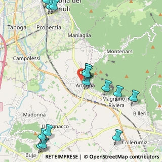 Mappa Via delle Chiese, 33011 Artegna UD, Italia (2.63067)