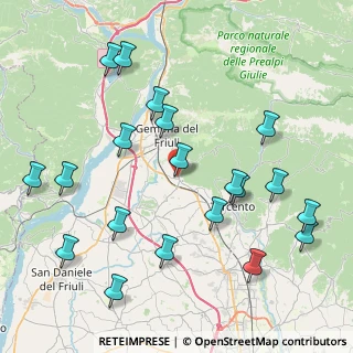 Mappa Via delle Chiese, 33011 Artegna UD, Italia (9.3155)