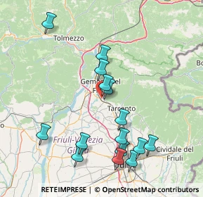 Mappa Via S. Leonardo, 33011 Artegna UD, Italia (16.168)