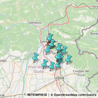 Mappa Via San Leonardo, 33011 Artegna UD, Italia (9.27313)