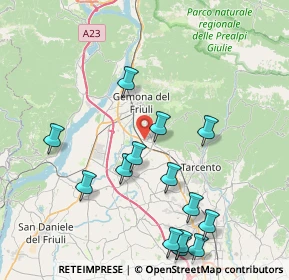 Mappa Via S. Leonardo, 33011 Artegna UD, Italia (8.82429)