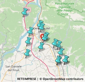 Mappa Via S. Leonardo, 33011 Artegna UD, Italia (6.6625)