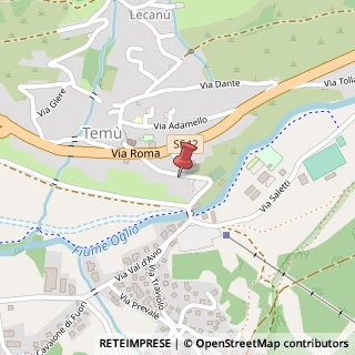 Mappa Via Val D' Avio, 34, 25050 Temù, Brescia (Lombardia)