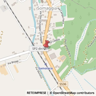 Mappa Via Nazionale, 102, 23027 Samolaco, Sondrio (Lombardia)