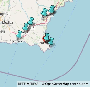 Mappa Via Maucini, 96018 Pachino SR, Italia (13.95733)