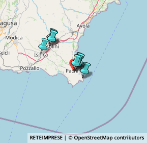 Mappa Via dei Campi, 96018 Pachino SR, Italia (8.55)