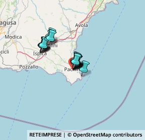 Mappa Via G. Geraci, 96018 Pachino SR, Italia (9.3005)