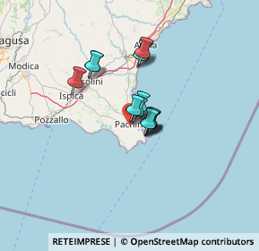 Mappa Via G. Geraci, 96018 Pachino SR, Italia (9.32929)