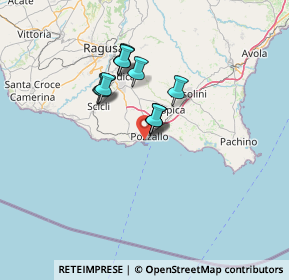 Mappa Viale Medaglie d'Oro Lunga Navigazione, 97016 Pozzallo RG, Italia (11.09636)