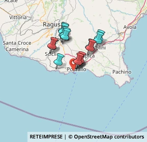 Mappa Via Pozzallo, 97016 Marina di Ragusa RG, Italia (10.81125)