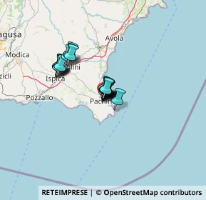 Mappa Via Ciro Menotti, 96018 Pachino SR, Italia (9.2495)