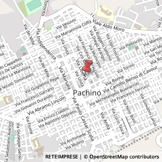 Mappa Via Libertà, 33, 96018 Pachino, Siracusa (Sicilia)