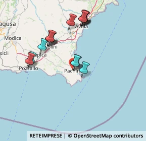 Mappa Via Guglielmo Pepe, 96018 Pachino SR, Italia (16.45125)