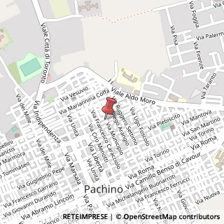 Mappa Via Municipio, 180, 96018 Pachino, Siracusa (Sicilia)