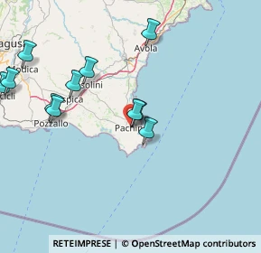 Mappa Via Pietro Micca, 96018 Pachino SR, Italia (22.69)