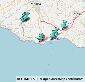 Mappa Contrada Dantona, 97016 Pozzallo RG, Italia (7.59583)