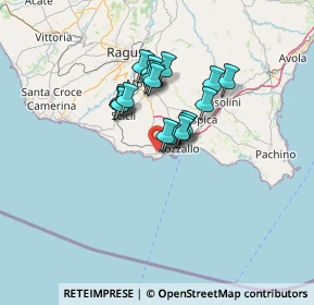 Mappa Contrada Dantona, 97016 Pozzallo RG, Italia (10.82222)