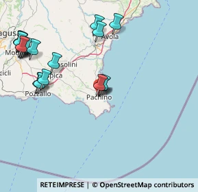 Mappa Via Mariannina Coffa, 96018 Pachino SR, Italia (23.1215)