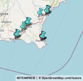 Mappa Via Ferruccio Francesco, 96018 Pachino SR, Italia (16.055)