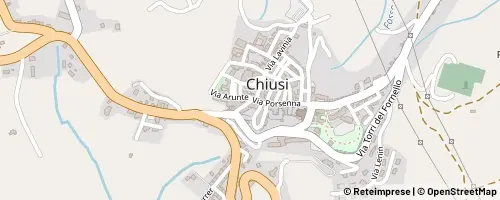 Mappa Chiusi