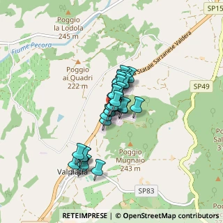 Mappa Via dei Colatori, 58020 Massa Marittima GR, Italia (0.55714)