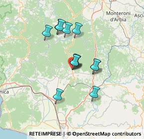 Mappa SP157, 58036 Roccastrada GR, Italia (11.2725)