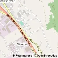 Mapa Spello