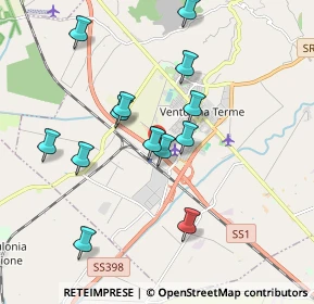 Mappa SS 1 Via Aurelia &, 57021 Campiglia Marittima LI, Italia (1.86308)