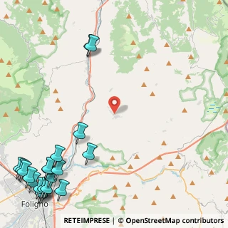 Mappa Via Orchi, 06030 Foligno PG, Italia (7.654)