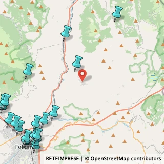 Mappa Via Orchi, 06030 Foligno PG, Italia (7.992)