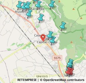 Mappa Via Monte Pennino, 06038 Spello PG, Italia (3.118)