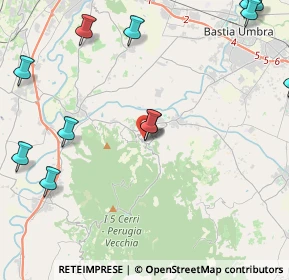 Mappa P.za Cavour, 06084 Bettona PG, Italia (6.41643)