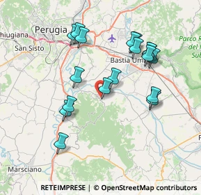 Mappa Piazza IV Novembre, 06084 Bettona PG, Italia (7.58222)