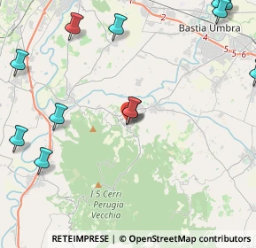 Mappa Piazza IV Novembre, 06084 Bettona PG, Italia (6.425)